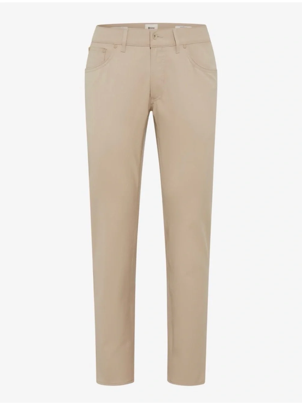 Brax Mens Beige high flex Chuch Slim Straight Chinos